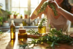 Lire la suite à propos de l’article Vous perdez vos cheveux ? Découvrez cette méthode naturelle au romarin : simple et efficace